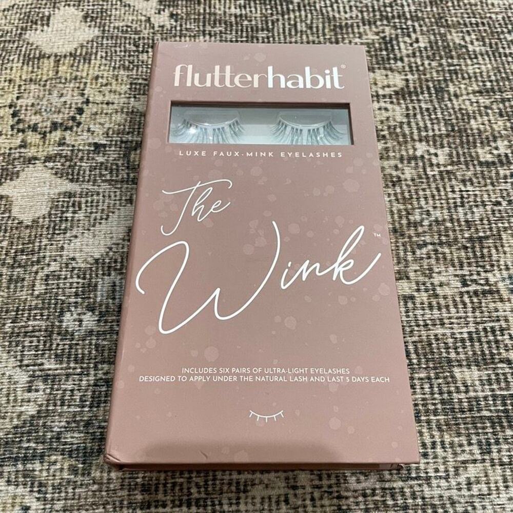 FlutterHabit The Wink Luxe Faux Mink Eyelashes 6 Pairs Under Lash Extensions